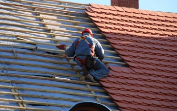 roof tiles Little Chalfield, Wiltshire
